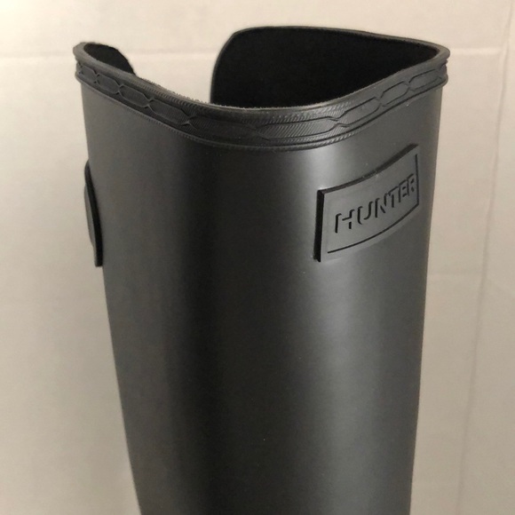 Hunter black Matte original tall boots - Picture 6 of 6